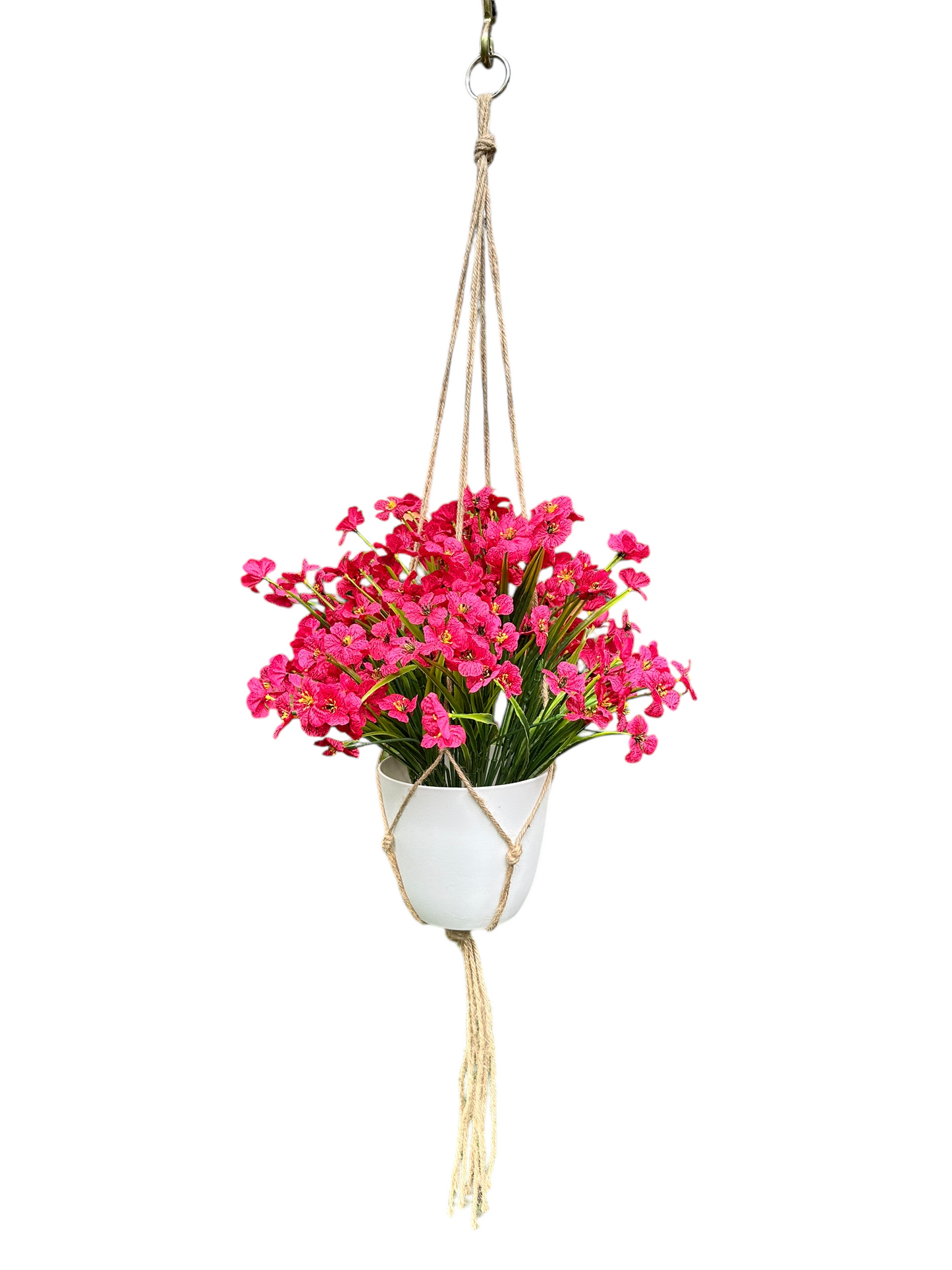 Maribel Faux Wildflower Arrangement – Red, Pink, Blue, Purple & Orange | Mother’s Day Gift | Indoor/Outdoor Artificial Flowers