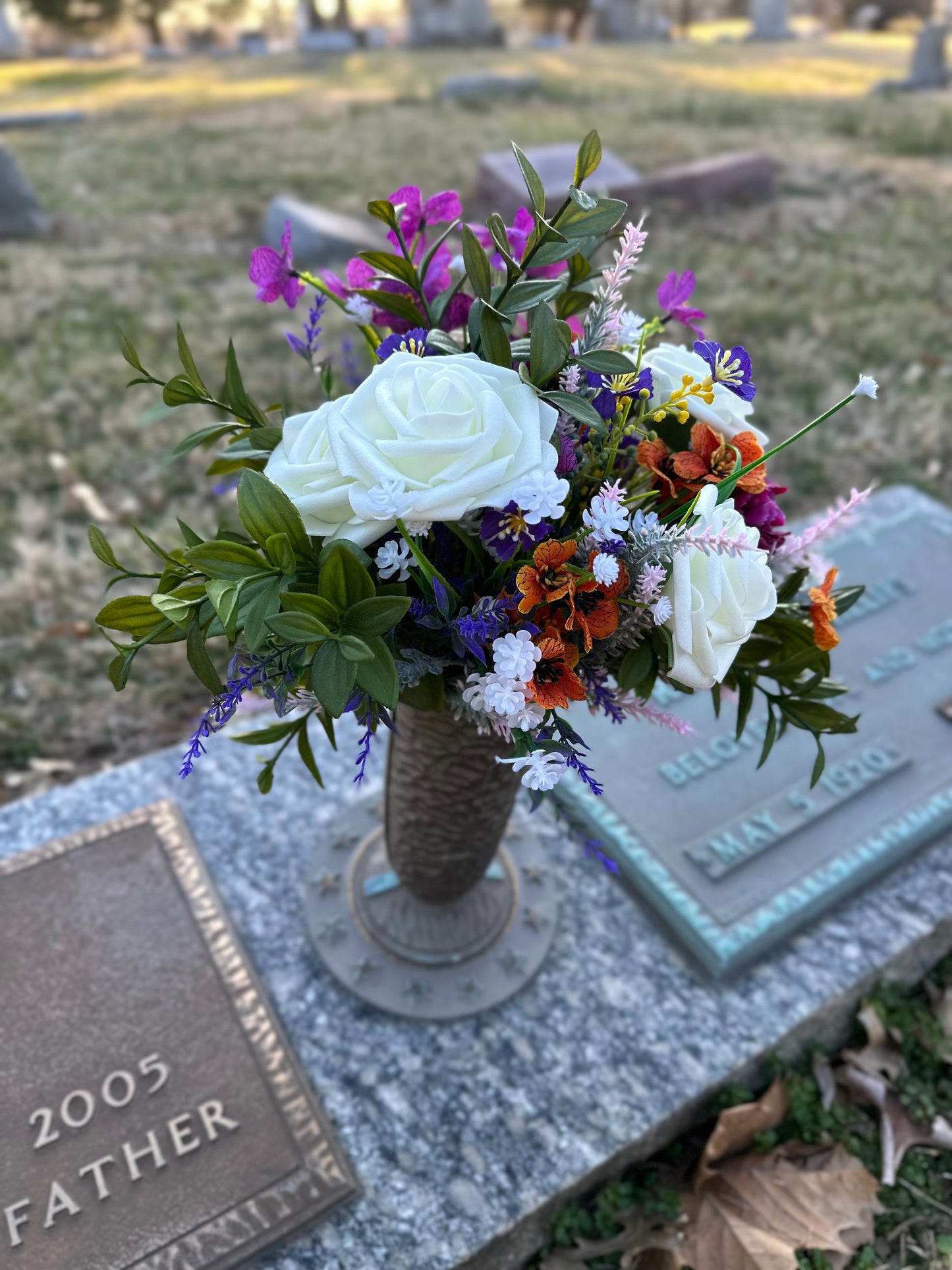 Arabella - Graveside Bouquet - Forever Flowers
