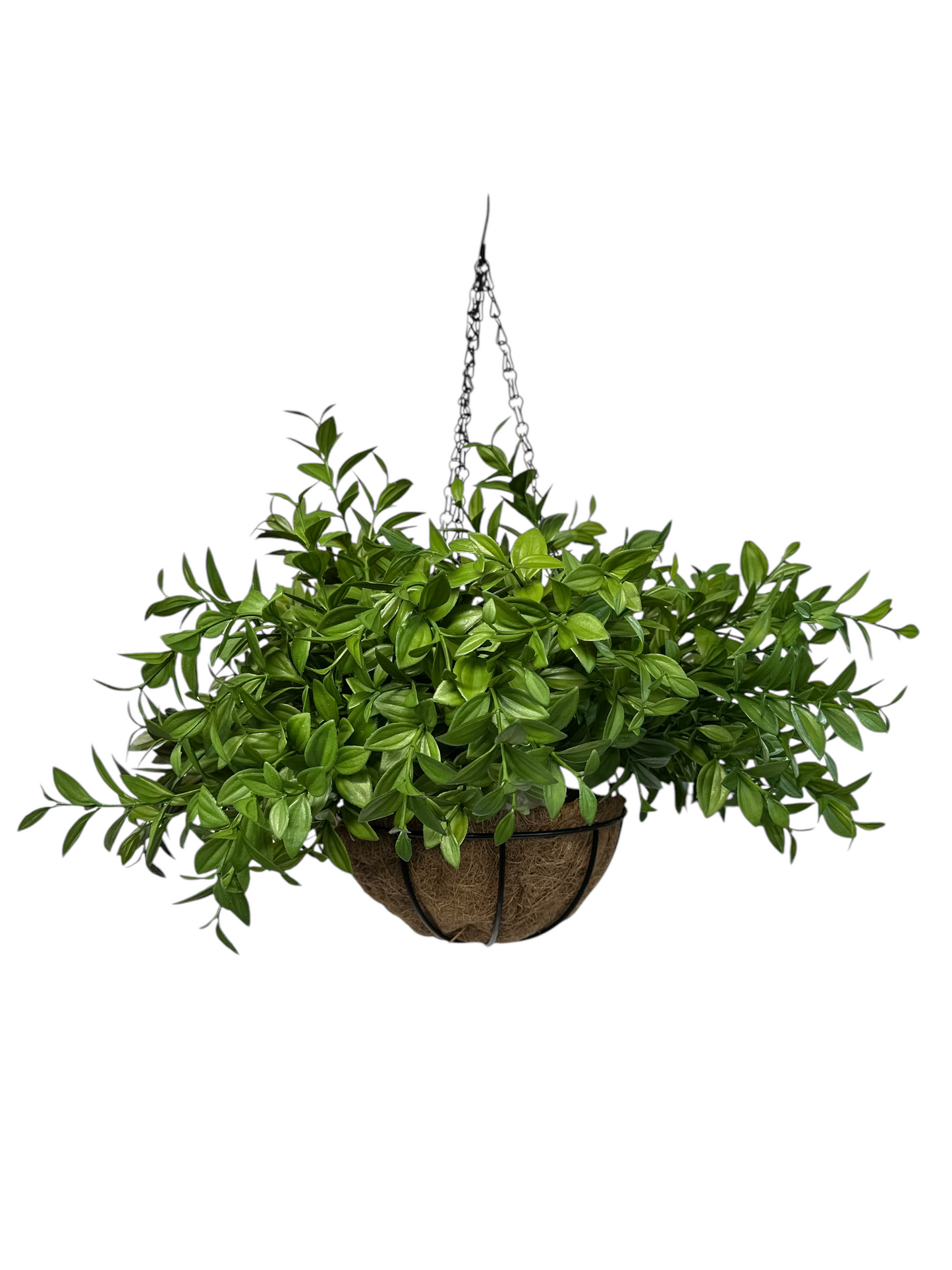 Artificial Vanilla Plant in Dark Green for outdoor greenery, fake foliage, uv protected