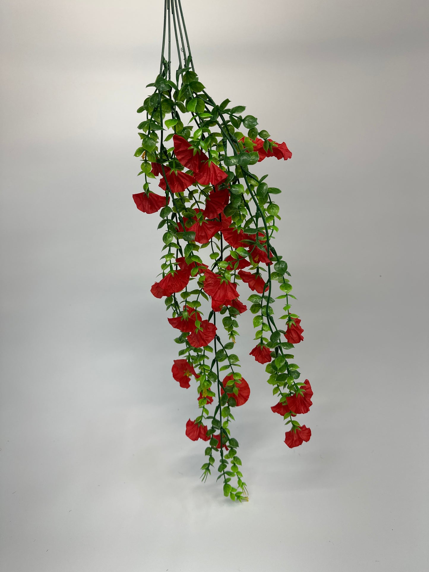 Gloria - Hanging Basket Indoor/Outdoor Fake Flower Arrangement