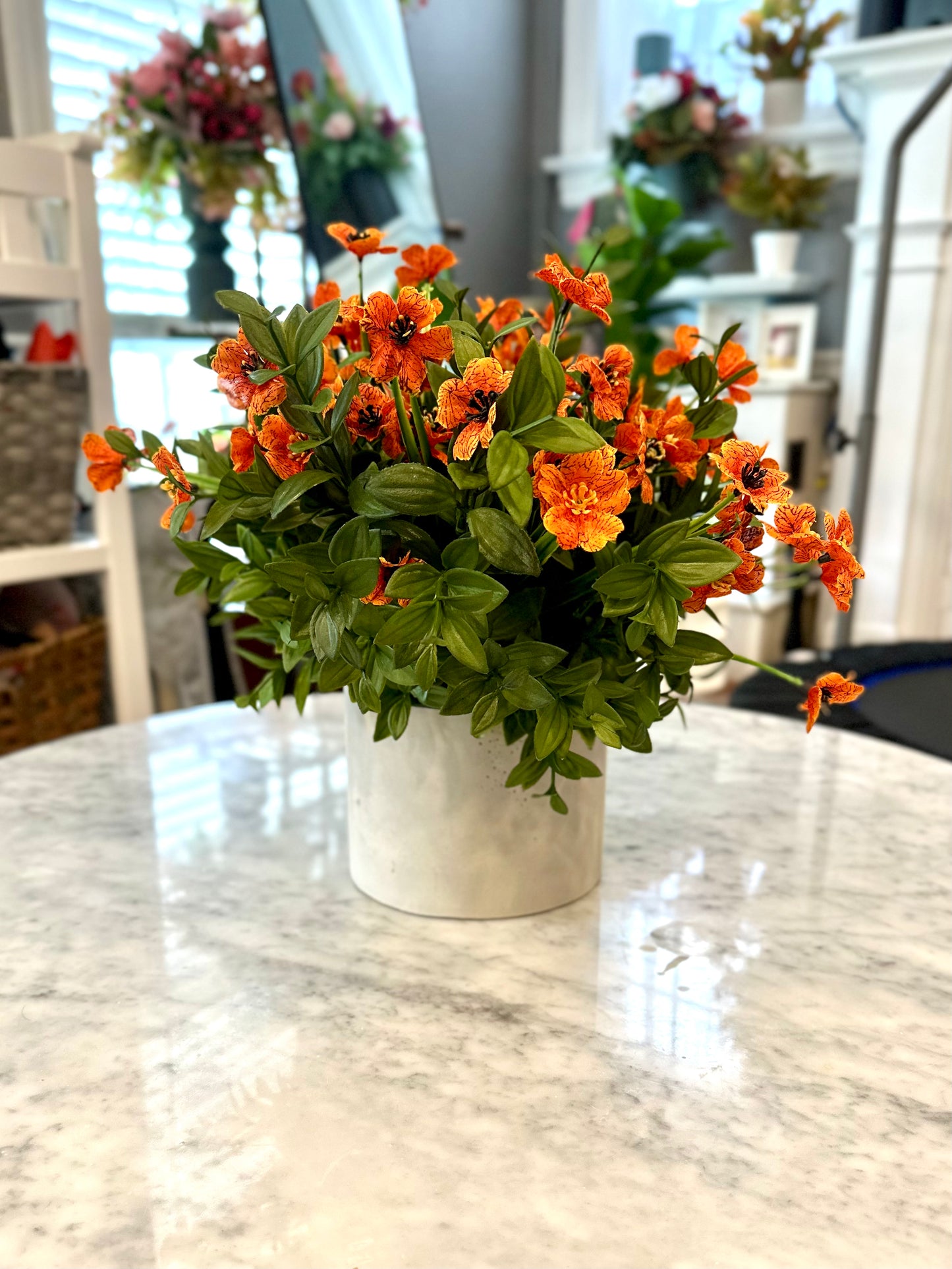 Scarlett – Faux Nemesia Bloom