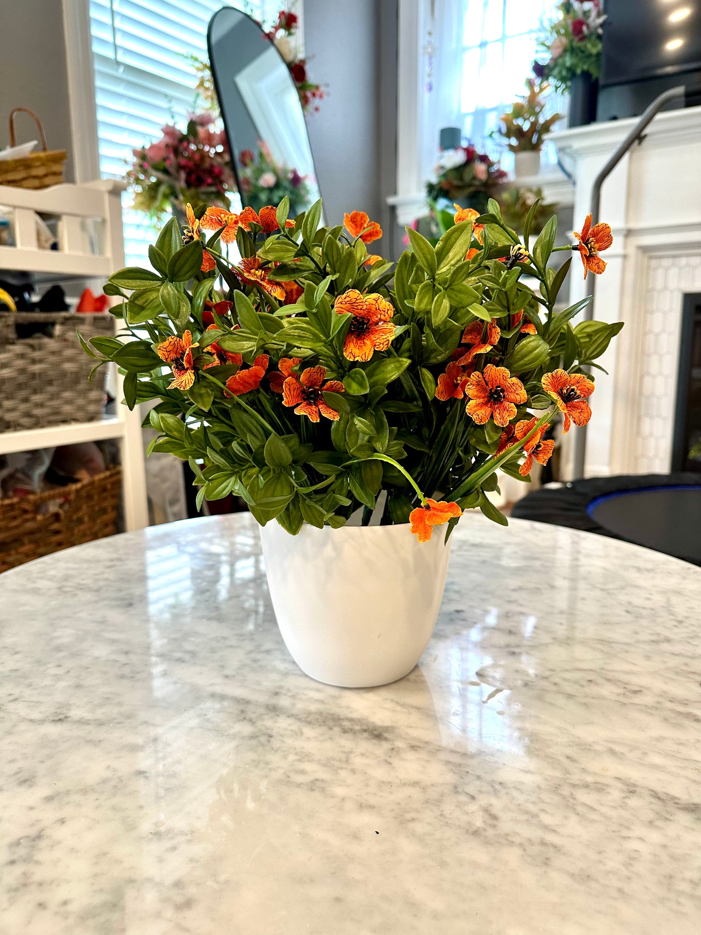 Scarlett – Faux Nemesia Bloom