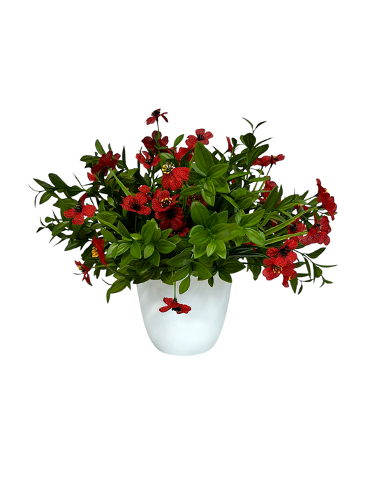 Scarlett – Faux Nemesia Bloom