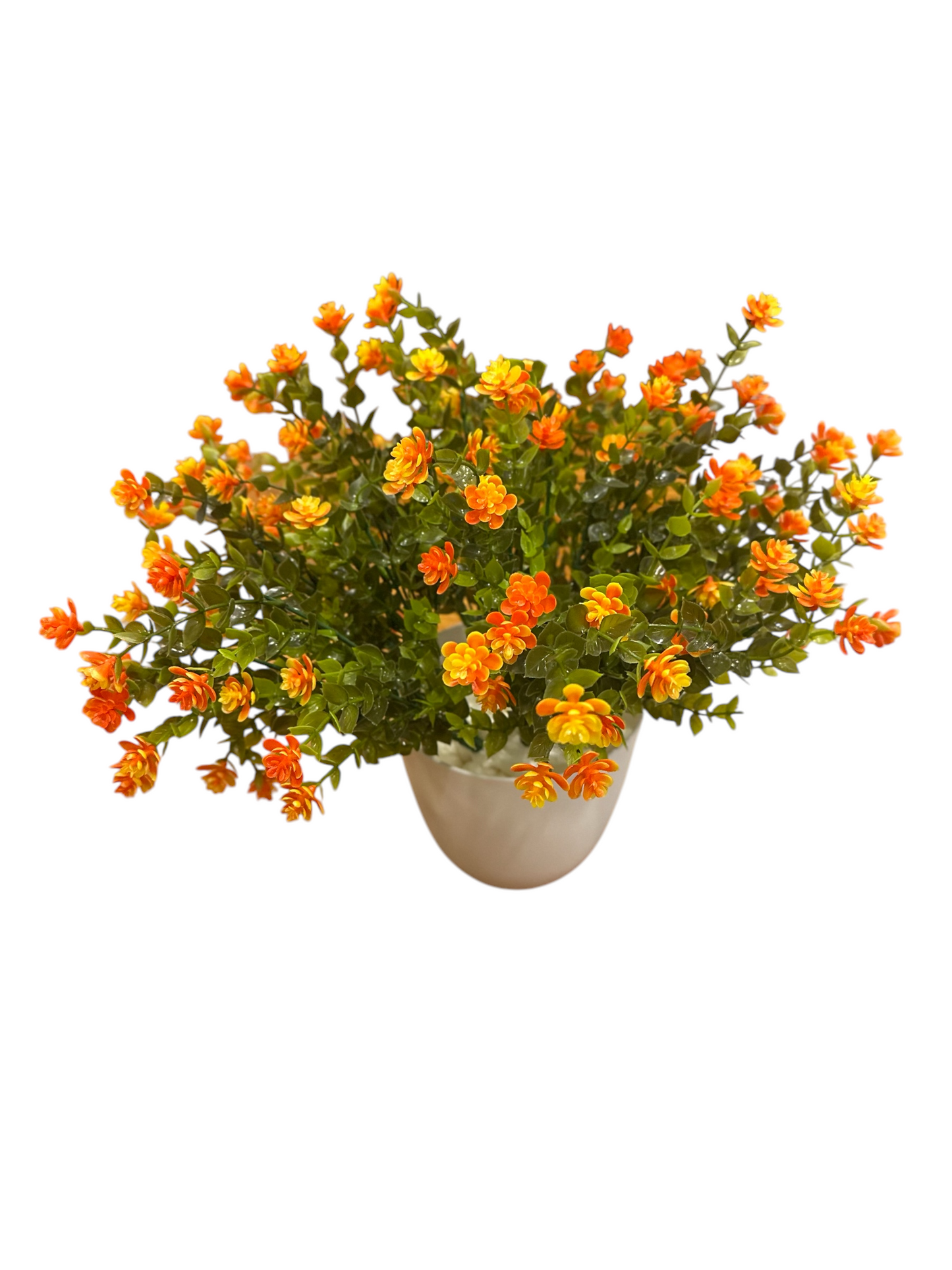Artificial Orange Eucalyptus Plant/Bush for Garden Landscaping