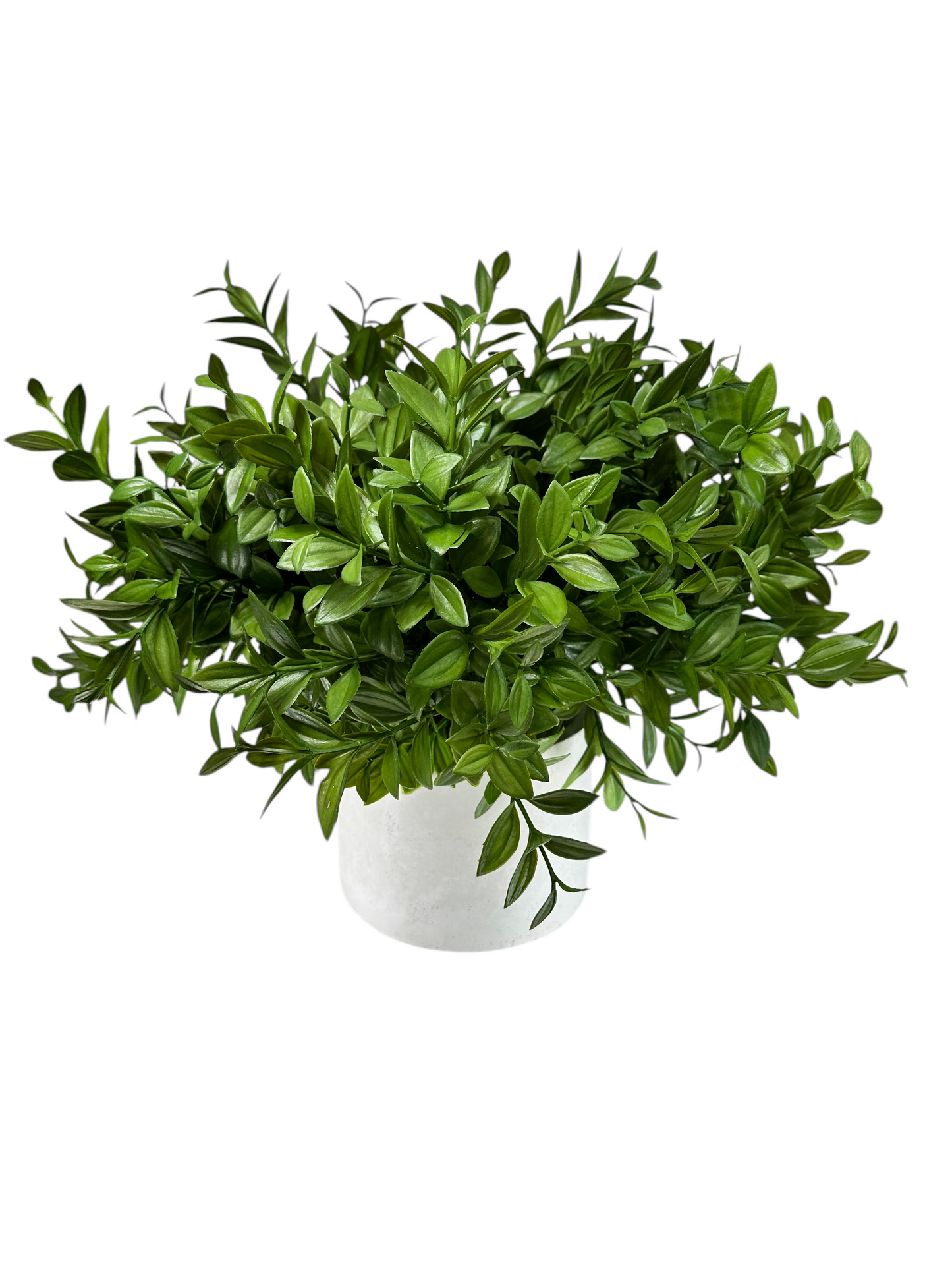 Artificial Vanilla Plant in Dark Green for outdoor greenery, fake foliage, uv protected