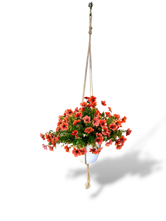 Artificial Azalea or Mum Plant for Outdoor Landscaping Easy Plants, UV Protected