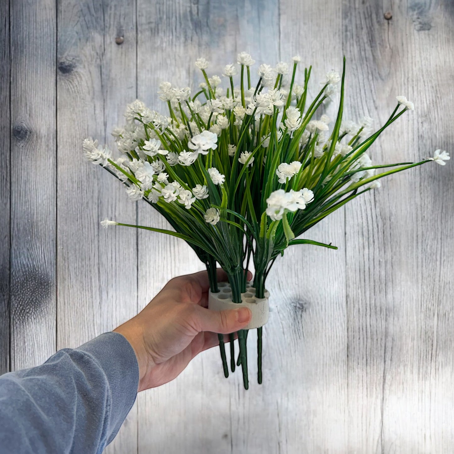 Artificial White Gypsophilia (Baby’s Breath) Plant for Garden Landscaping