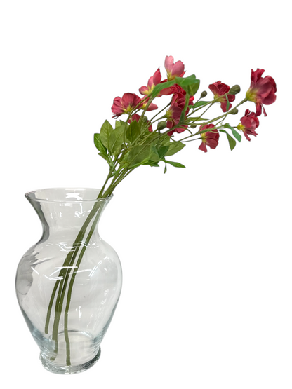 Artificial Clematis Stem – Red or Blue