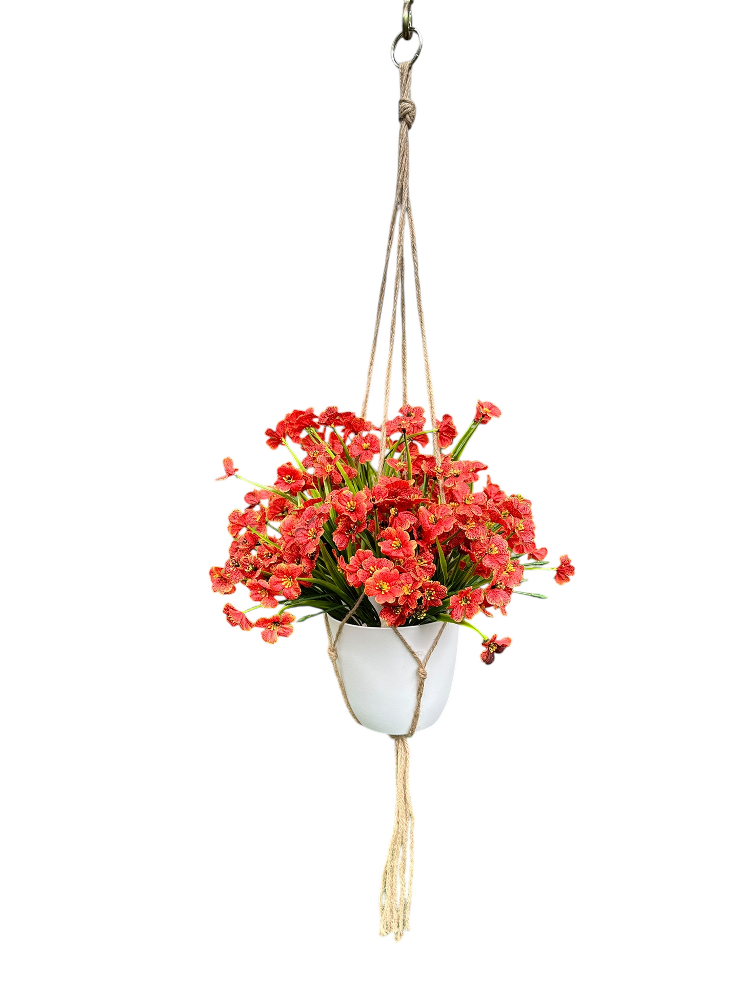 Maribel Faux Wildflower Arrangement – Red, Pink, Blue, Purple & Orange | Mother’s Day Gift | Indoor/Outdoor Artificial Flowers