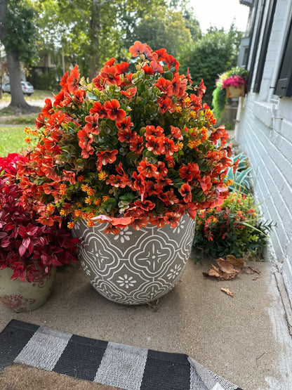 Ember Grace Limited Edition Artificial Floral Bloom – Pumpkin Inspired Decor