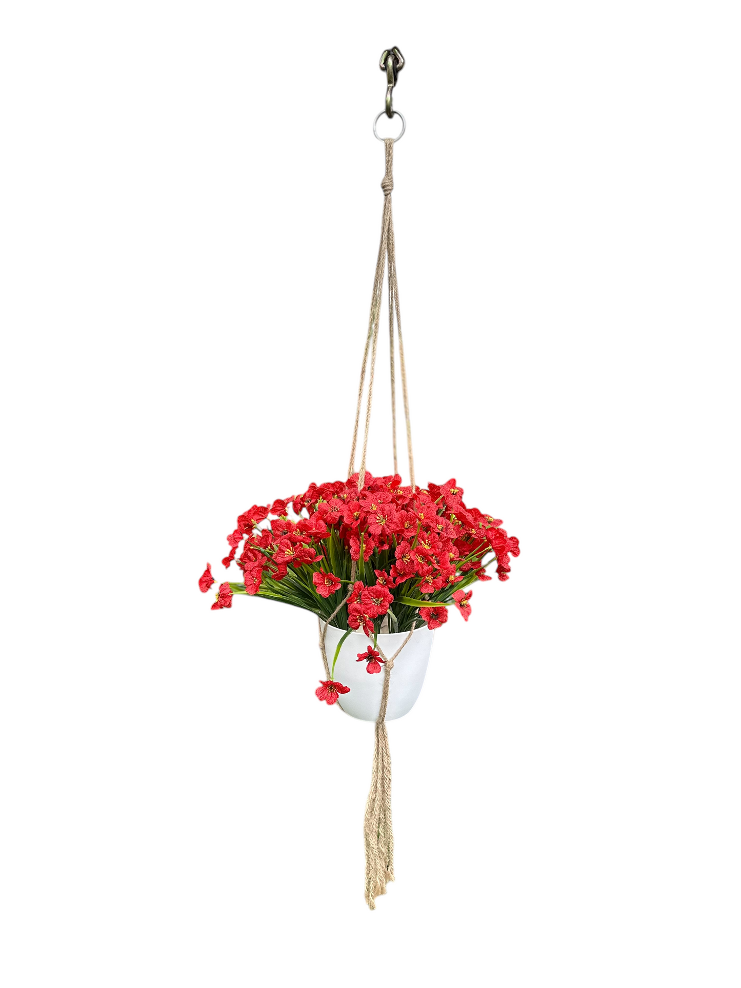 Maribel Faux Wildflower Arrangement – Red, Pink, Blue, Purple & Orange | Mother’s Day Gift | Indoor/Outdoor Artificial Flowers