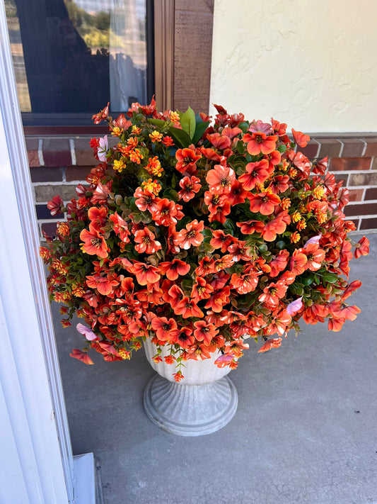 Ember Grace Limited Edition Artificial Floral Bloom – Pumpkin Inspired Decor