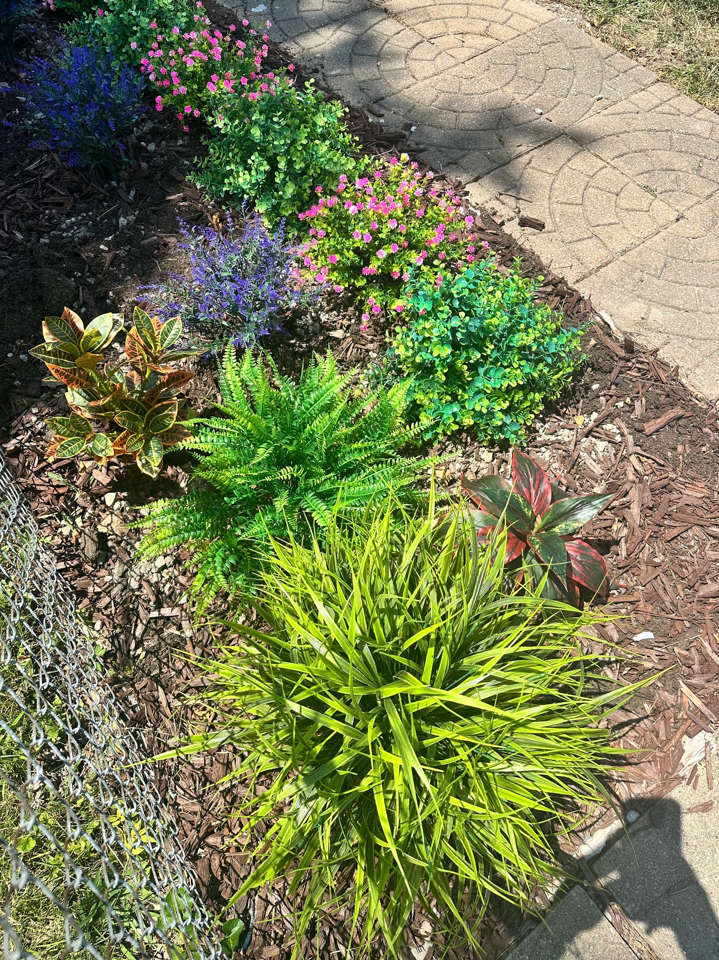 Artificial Sweet Grass Plant for Garden Landscaping