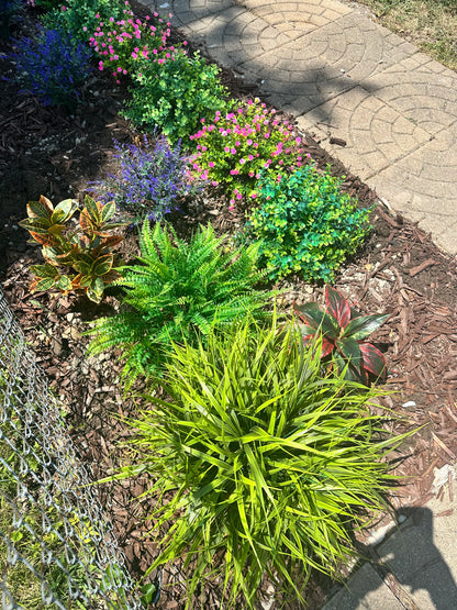 Artificial Sweet Grass Plant for Garden Landscaping