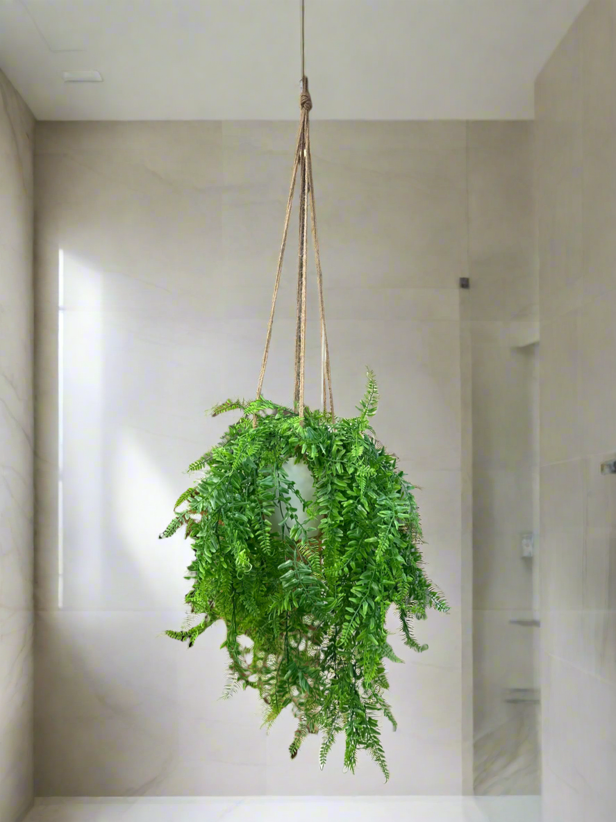 Artificial Hanging Boston Fern