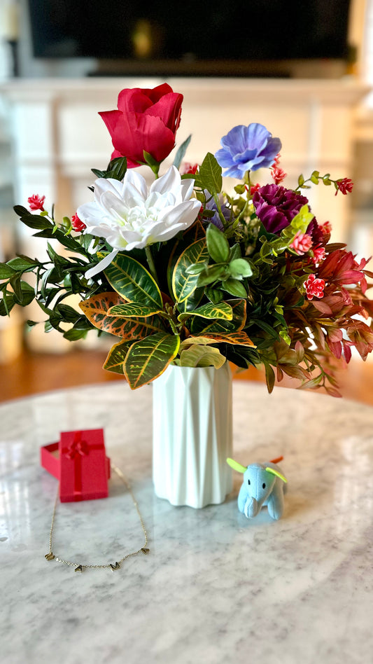 New Mama Gift Set - Perfect gift for new mothers, florals, flower bouquet
