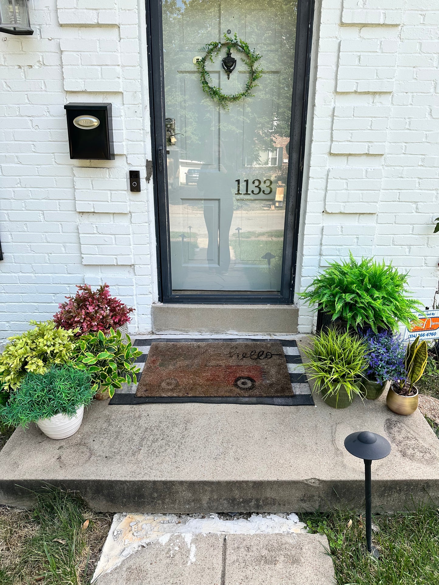 Artificial Fern Plant for Garden Landscaping