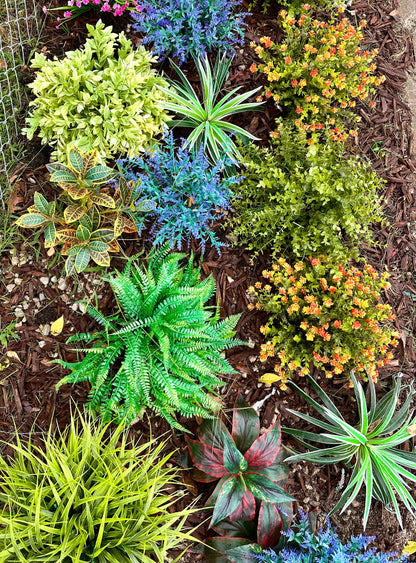 Artificial Fern Plant for Garden Landscaping