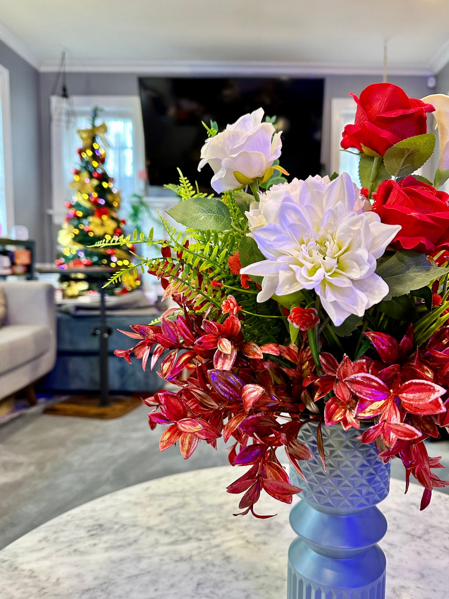 Memory Blossoms - Reusable Floral Arranging Kit Perfect Gift for Grandparents