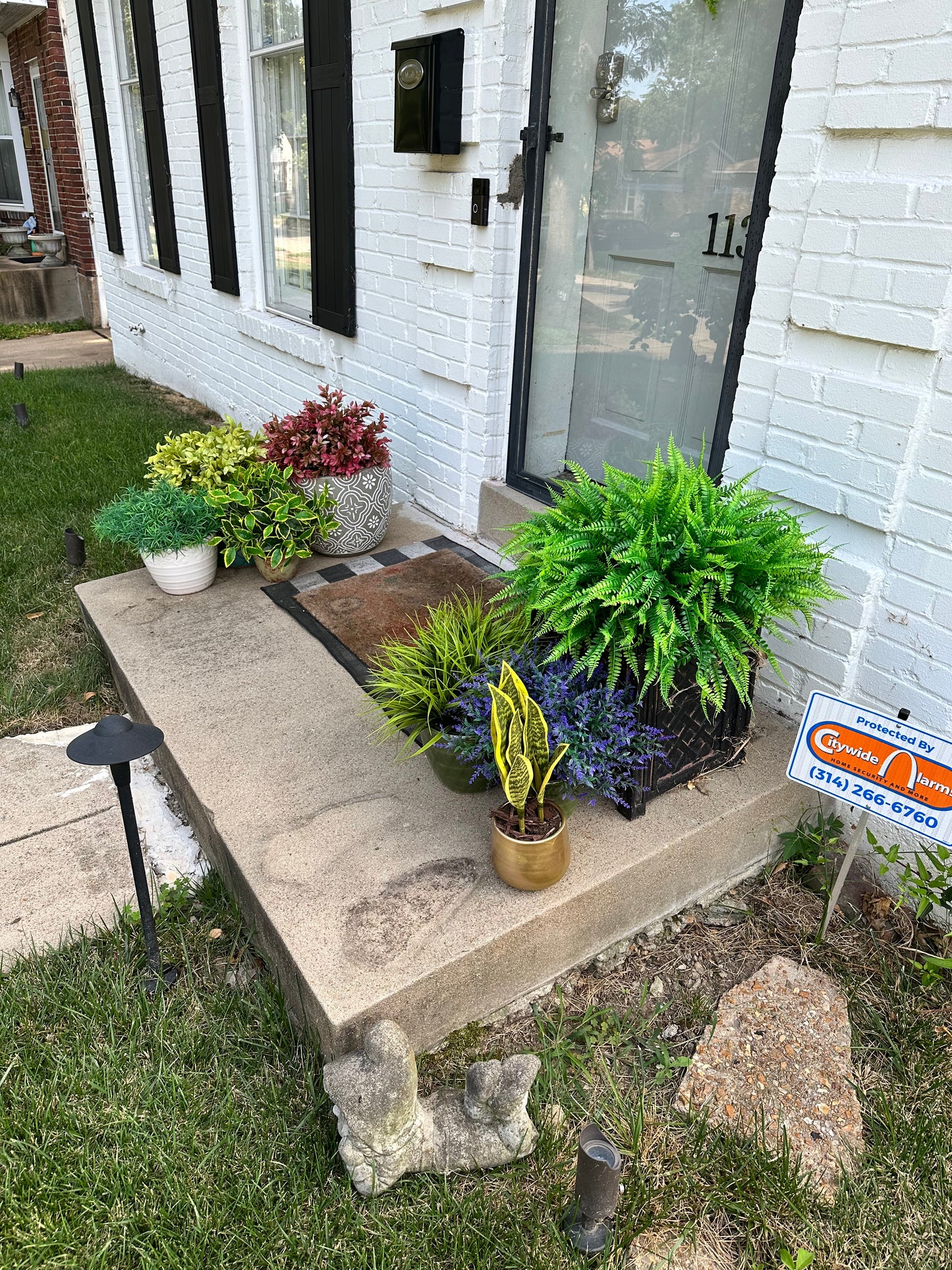 Artificial Fern Plant for Garden Landscaping