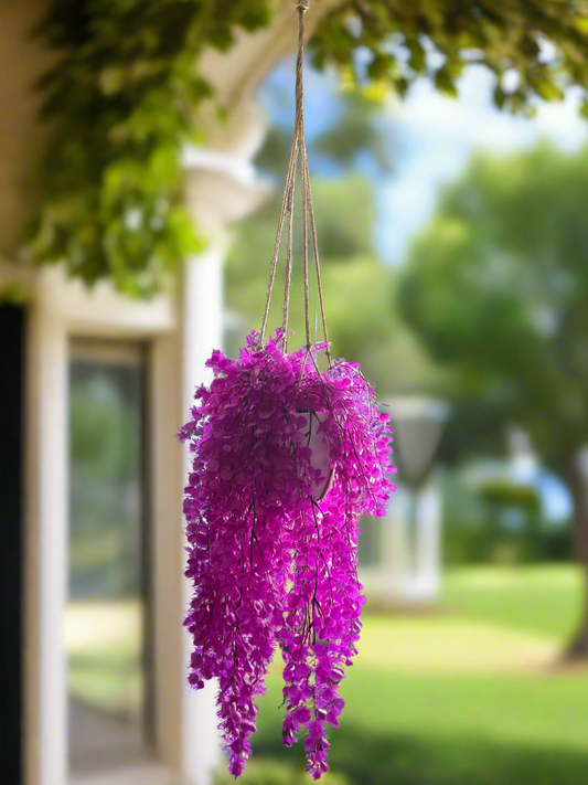 Selena Artificial Bougainvillea Vine – Hanging Flower Plant