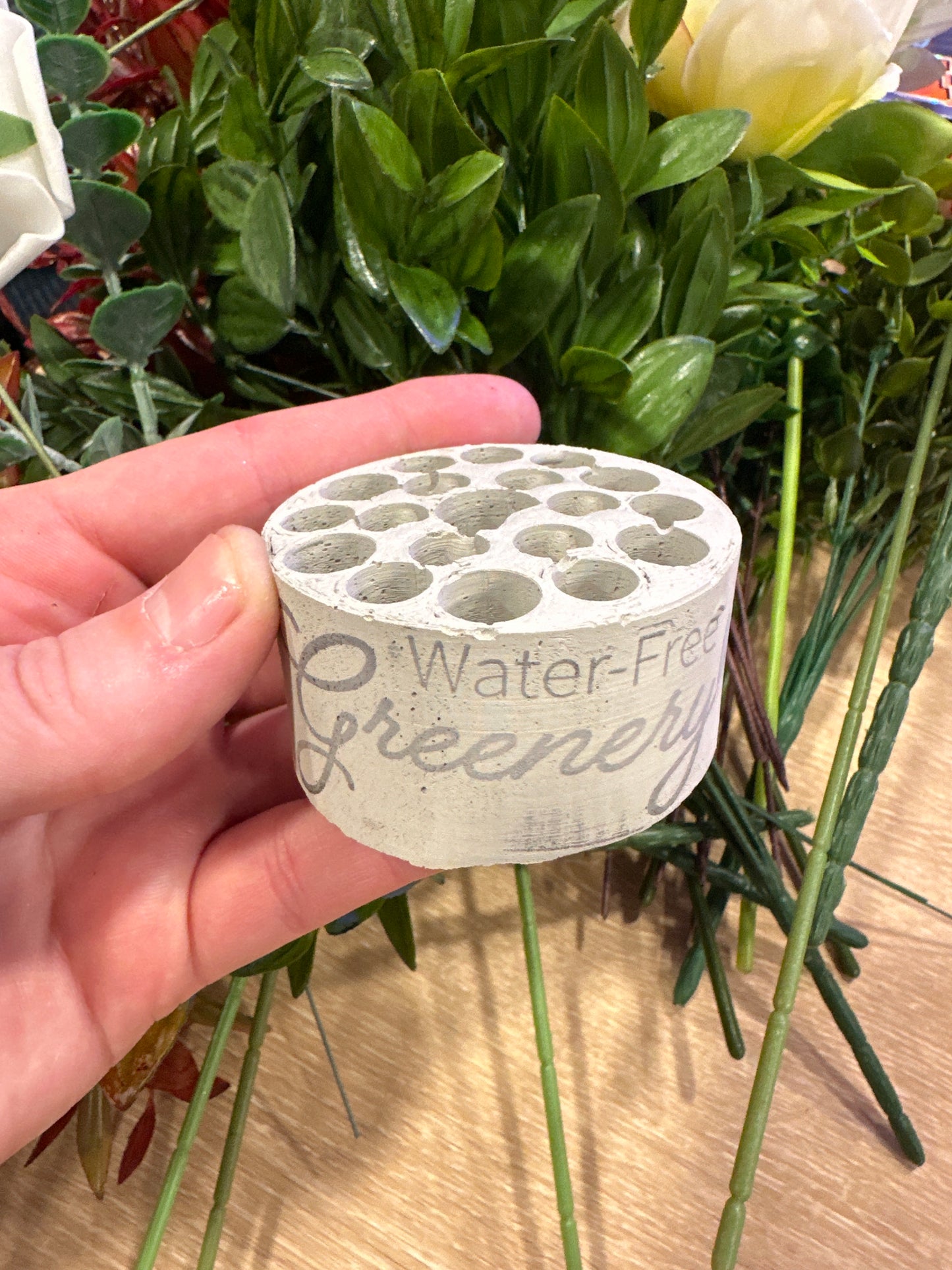 Memory Blossoms - Reusable Floral Arranging Kit Perfect Gift for Grandparents