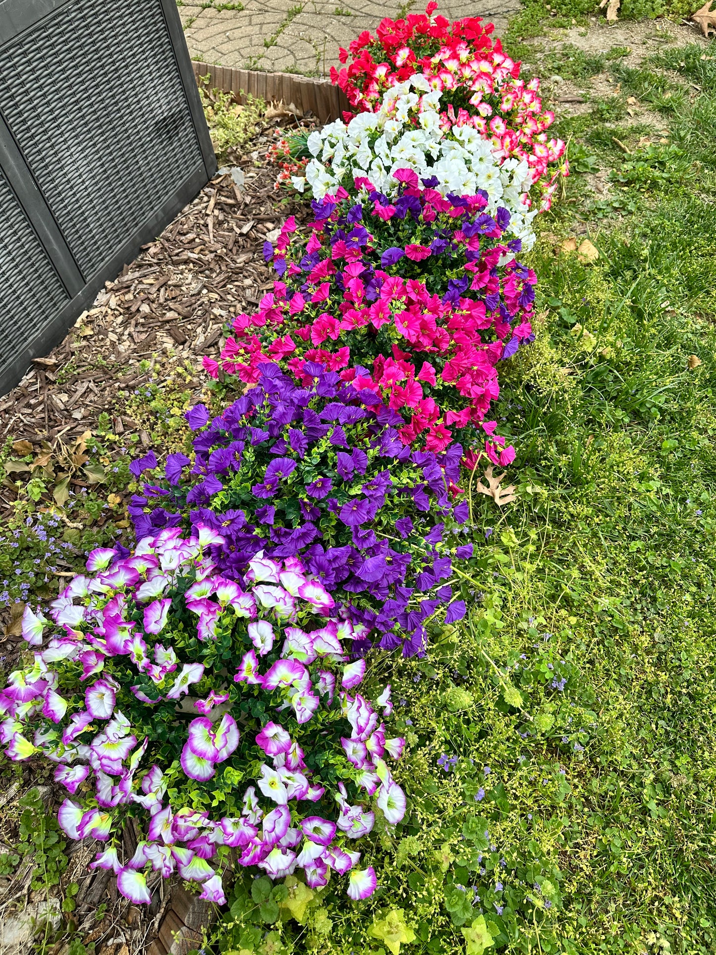 Potted Petunia Artificial Plant