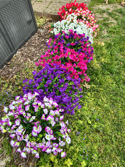 Potted Petunia Artificial Plant