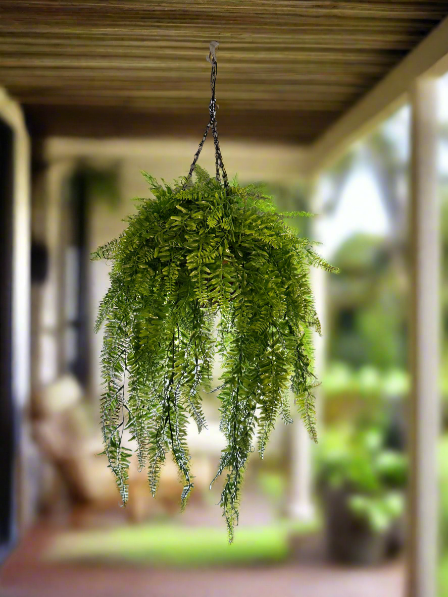 Artificial Hanging Boston Fern