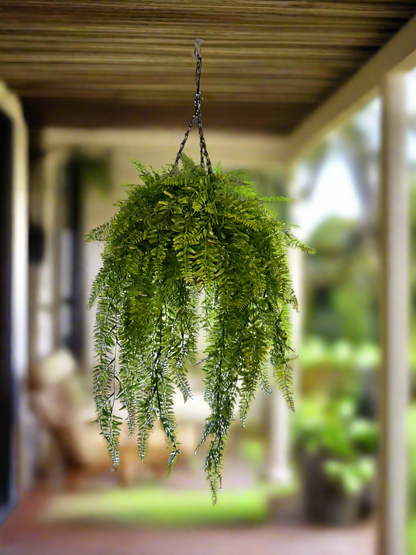 Artificial Hanging Boston Fern
