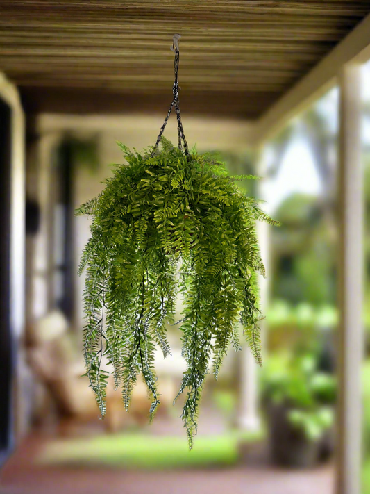Artificial Hanging Boston Fern