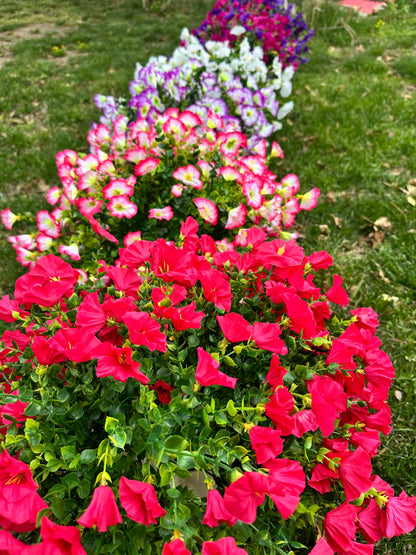 Potted Petunia Artificial Plant