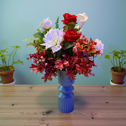 Memory Blossoms - Reusable Floral Arranging Kit Perfect Gift for Grandparents