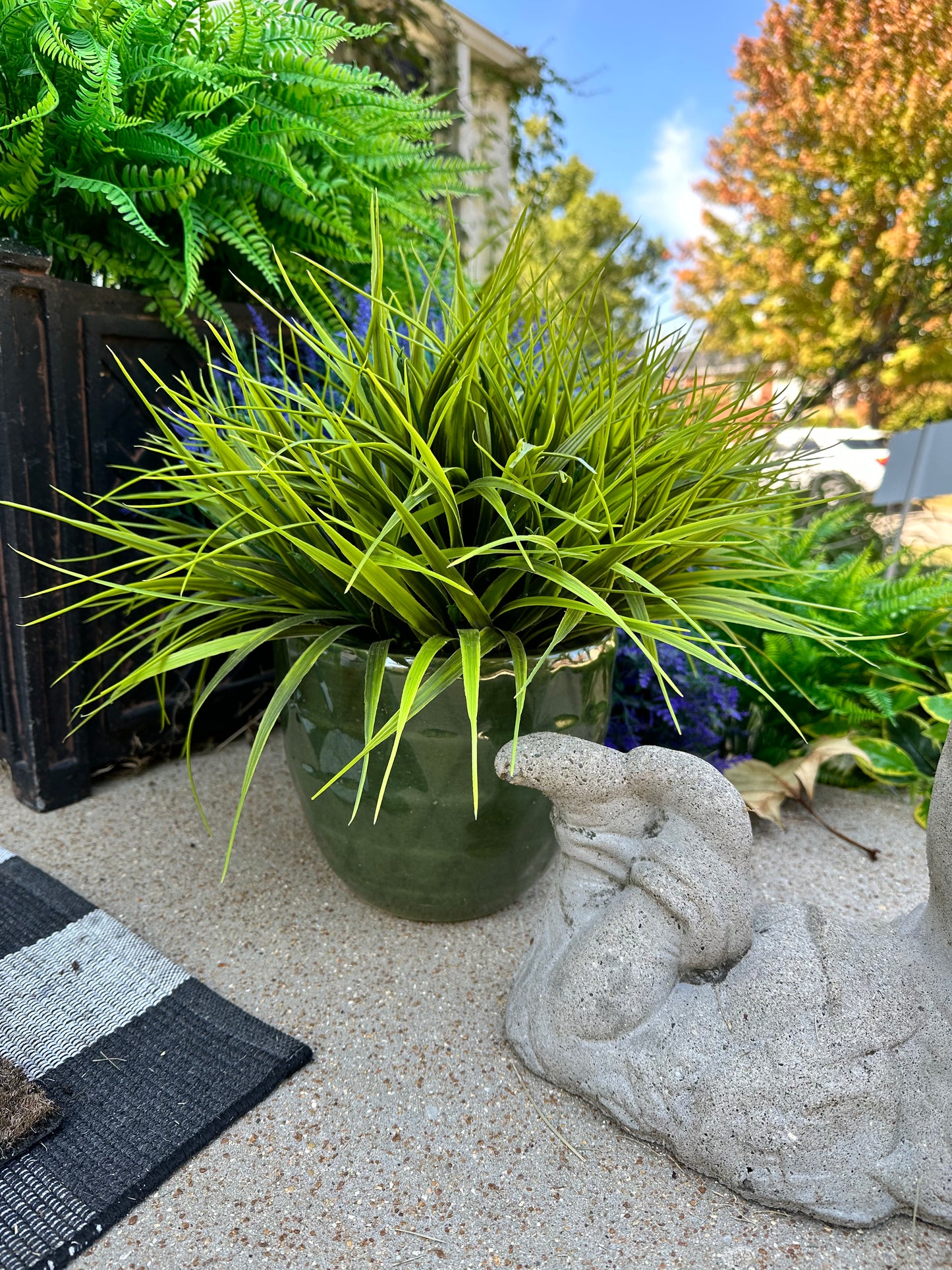 Artificial Sweet Grass Plant for Garden Landscaping