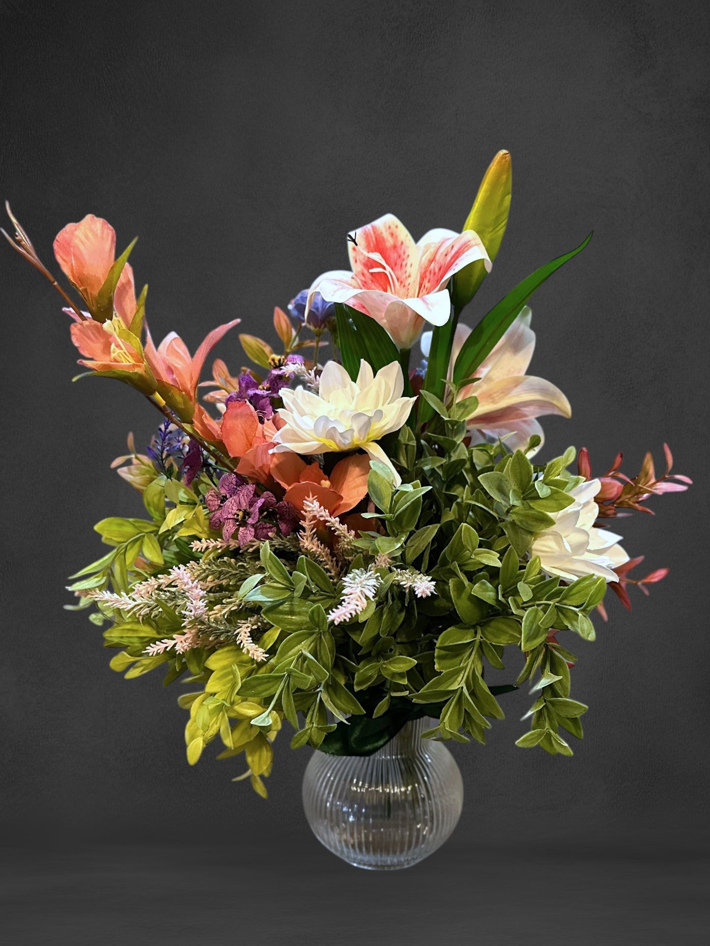 Memory Blossoms - Reusable Floral Arranging Kit Perfect Gift for Grandparents