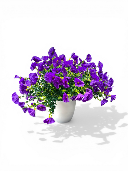 Potted Petunia Artificial Plant