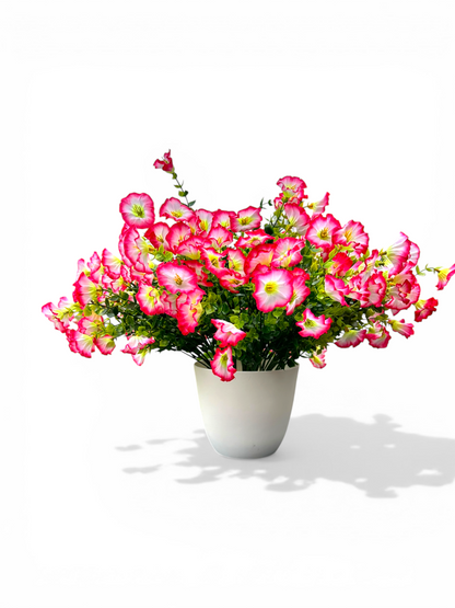 Potted Petunia Artificial Plant