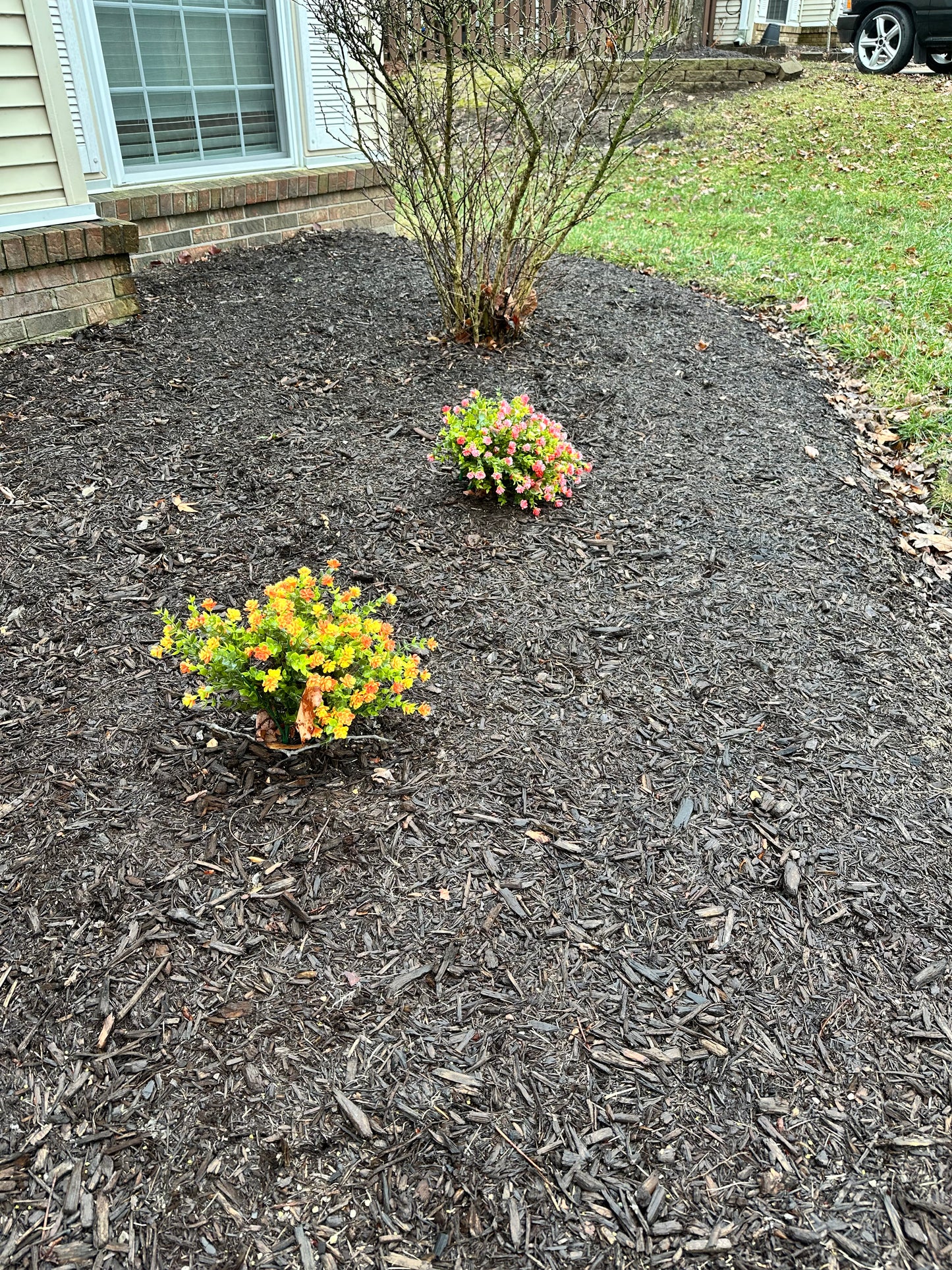 Artificial Orange Eucalyptus Plant/Bush for Garden Landscaping