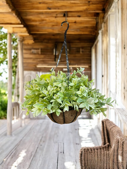 Artificial Yellow Vanilla Plant for Garden Landscaping
