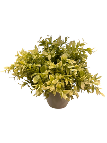 Artificial Yellow Vanilla Plant for Garden Landscaping