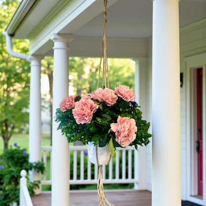 Lillian Artificial Peonies Plant Bush For Outdoor Landscaping