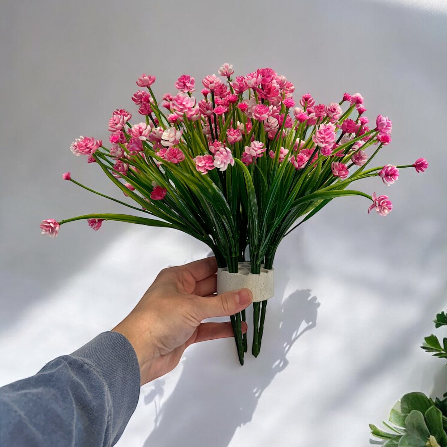 Artificial Pink Gypsophilia (Baby’s Breath) Plant  for Garden Landscaping