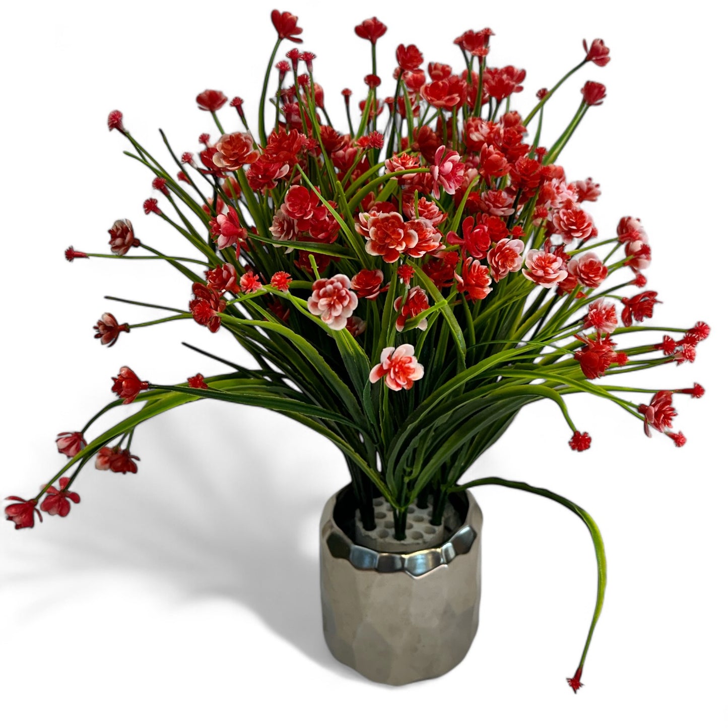 Artificial Red Gypsophilia (Baby’s Breath) Flowering Plant