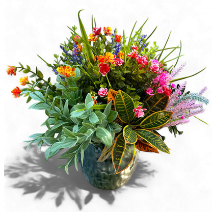 Memory Blossoms - Reusable Floral Arranging Kit Perfect Gift for Grandparents