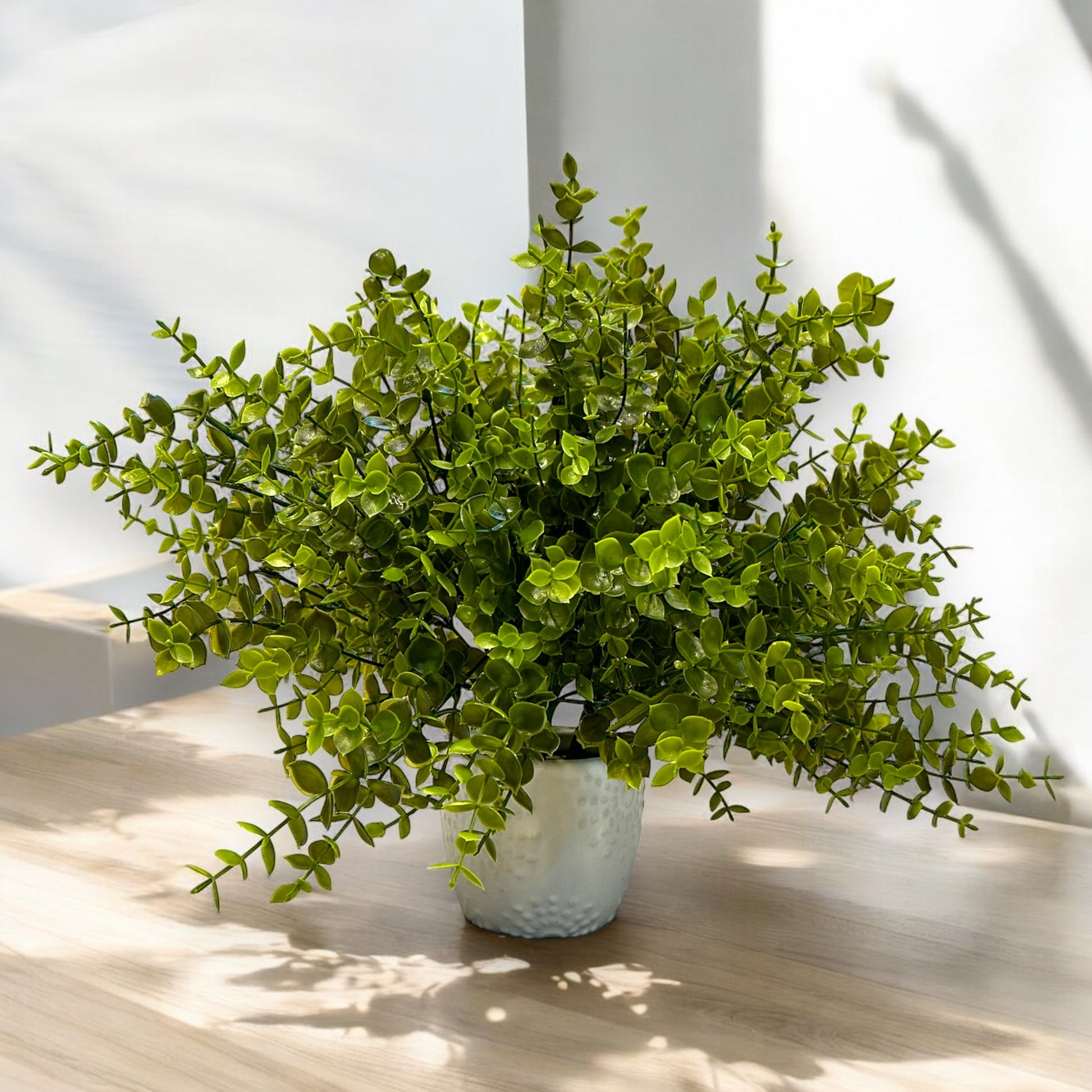 plastic boxwood plants Artificial Boxwood Bush for Garden Landscaping – Water Free Greenery