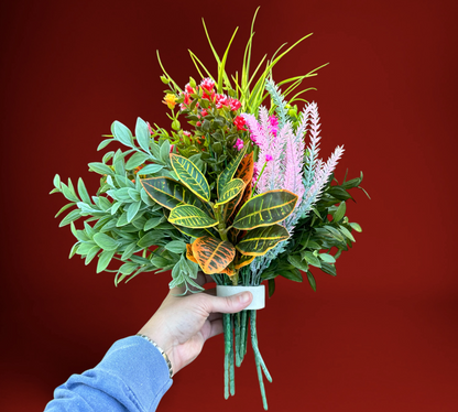 Memory Blossoms - Reusable Floral Arranging Kit Perfect Gift for Grandparents