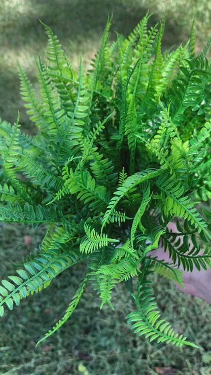 Artificial Fern Plant for Garden Landscaping